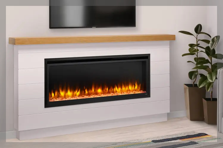 Monessen SimpliFire Allusion Platinum Electric Fireplace